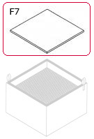 Feinstaubfilter F7 für Zero Smog 20T, WFE 20D, WFE 4S, Zero Smog 6V, FC 800