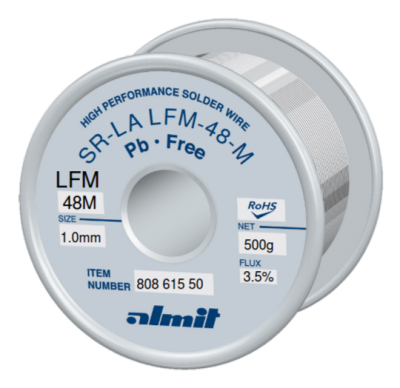 SR-LA LFM-48-M 3,5%  Flux 3,5%  1,0mm  0,5kg Spule/ Reel