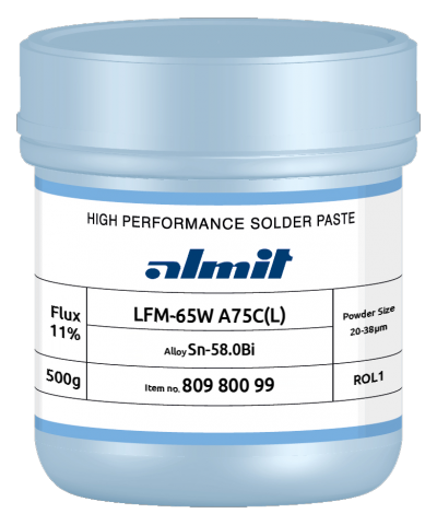 LFM-65W A75C(L)  Flux 11%  (20-38µ)  0,5kg Dose/ Jar