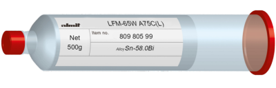 LFM-65W A75C(L)  Flux 11%  (20-38µ)  0,5kg Kartusche/Syringe