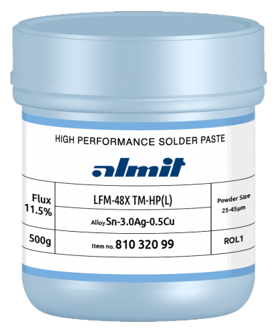 LFM-48X TM-HP(L)  Flux 11,5%  (25-45µ)  0,5kg Dose/ Jar
