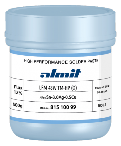 LFM 48W TM-HP (O)  Flux 12.0%  (20-38µ)  0,5Kg Dose/ Jar