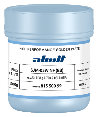 SJM-03W NH(EB)  Flux 11,5%  (20-38µm)  0,5kg Dose/ Jar