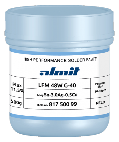 LFM 48W G-40  Flux 11,5%  (20-38µ)  0,5kg Dose/ Jar